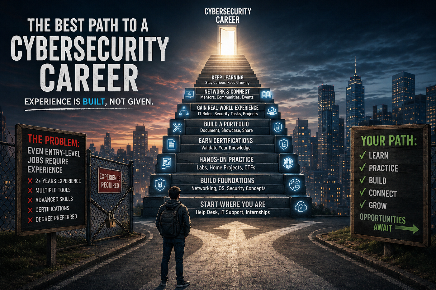 The Cyber Security Catch-22: How Do You Get Experience When Entry-Level Jobs Require Experience?