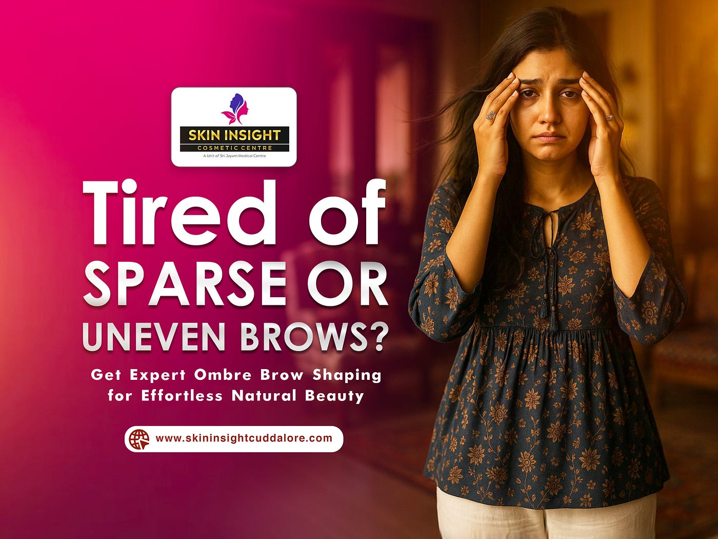 Ombre Brows in Cuddalore at Skin Insight Cosmetic Centre
