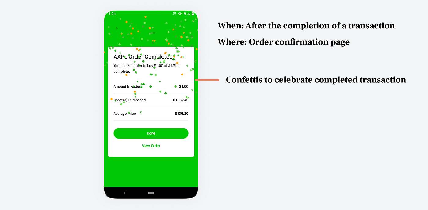 The little UX tricks from the Robinhood app | by Lulu Wang | Bootcamp |  Medium