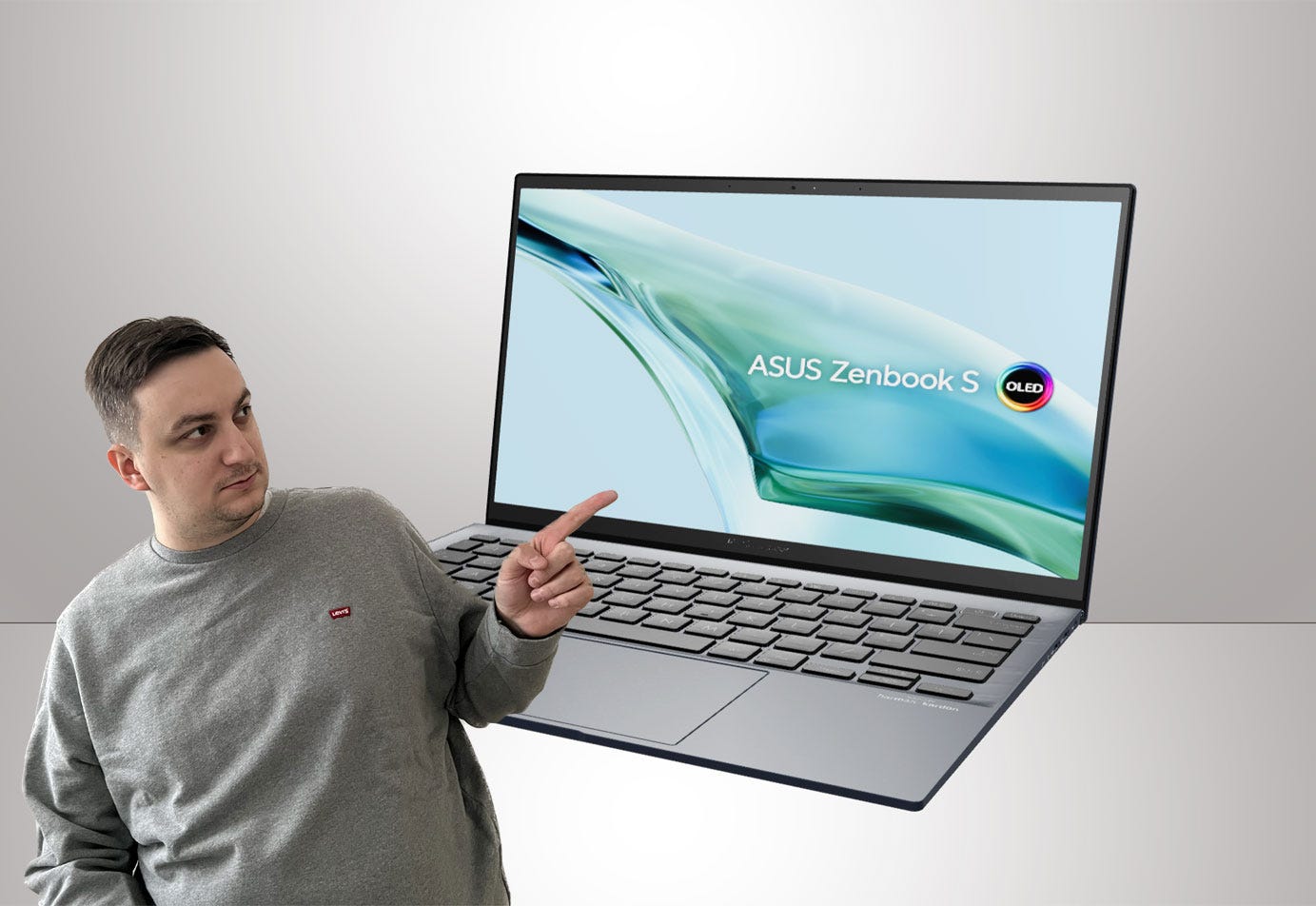 ASUS ZenBook S13 OLED. Lighter than the Air and with a better