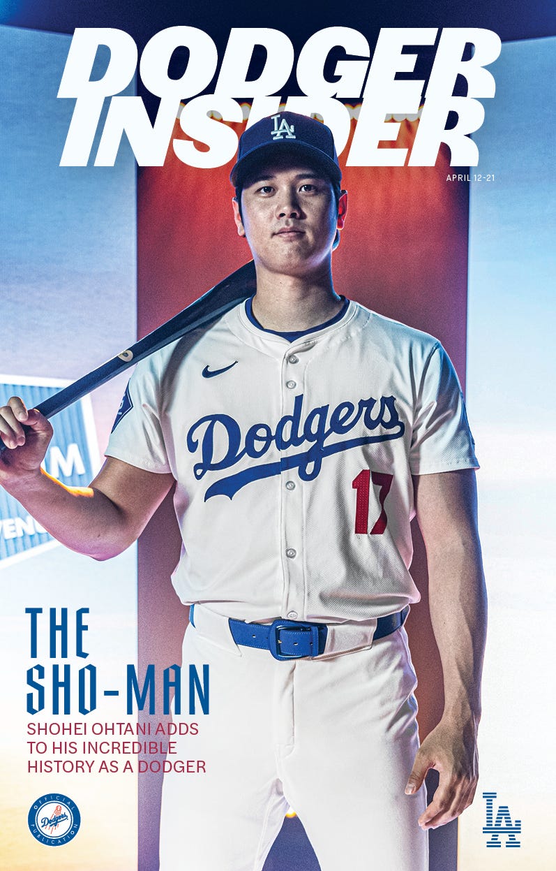 From Dodger Insider magazine: Ohtani's Path to Greatness | by Cary