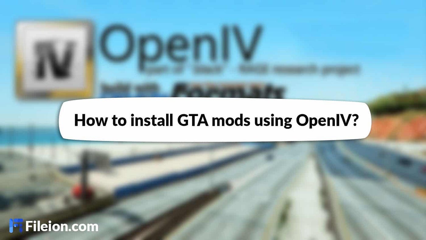 How to install GTA mods using OpenIV?