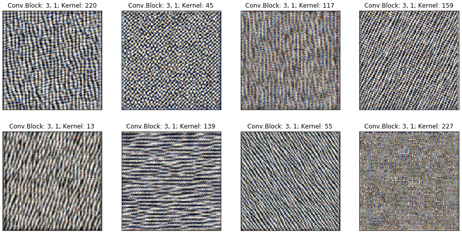 CNN kernel visualization (block 4)