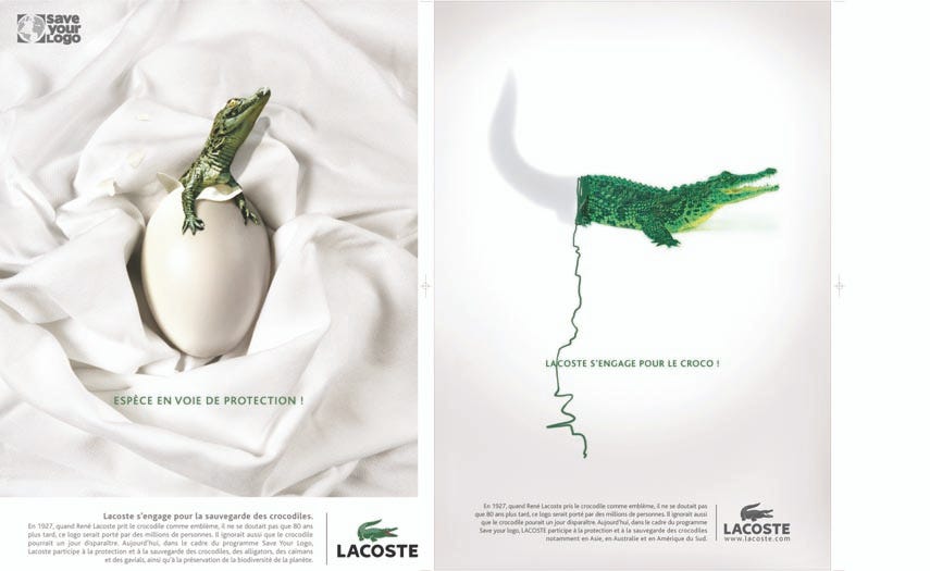 Lacoste X Save Our Species, quand la se met au vert | by Justine Herbaux | Marketing, & Innovation — Paris | Medium