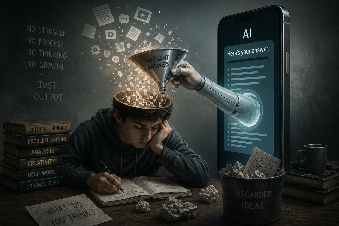 🧠 AI Is Making Us Forget How to Think