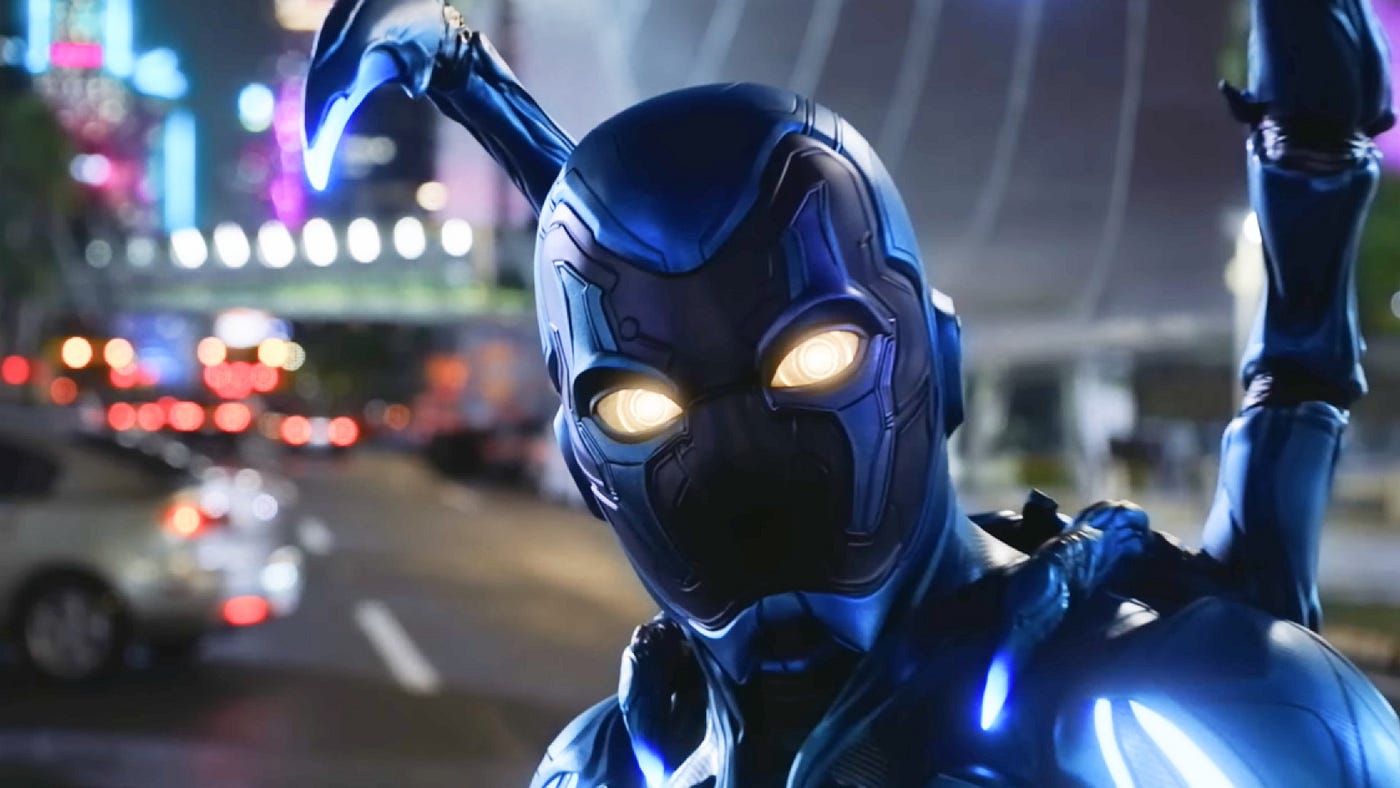 New Blue Beetle trailer shows off the Scarab's powers