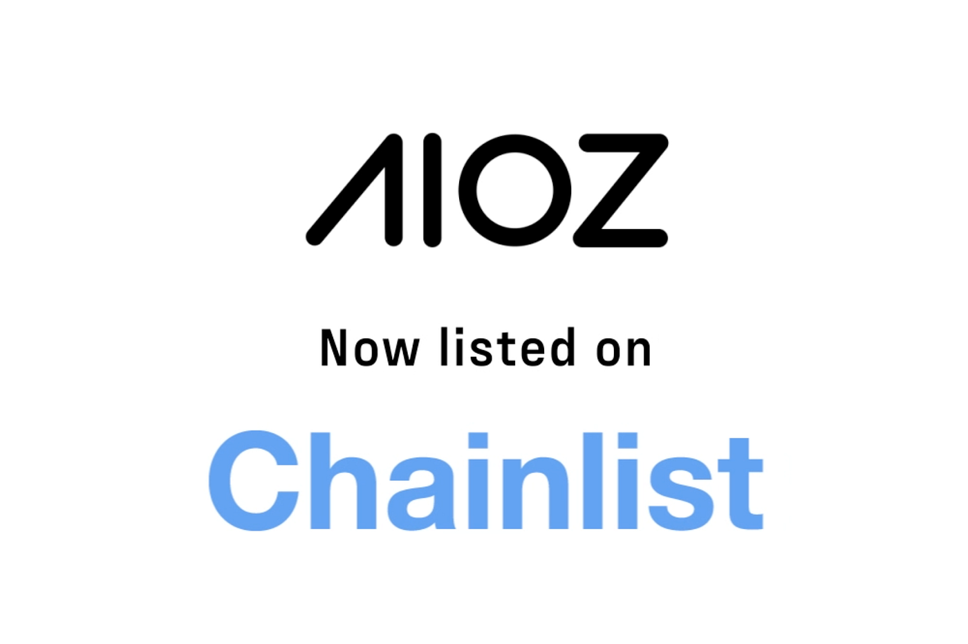 AIOZ Network is now listed on Chainlist | by AIOZ Network | AIOZ Network |  Medium