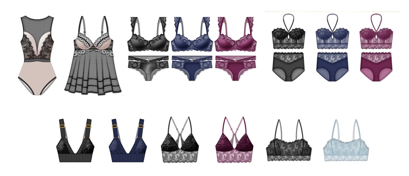 My experience as a lingerie designer