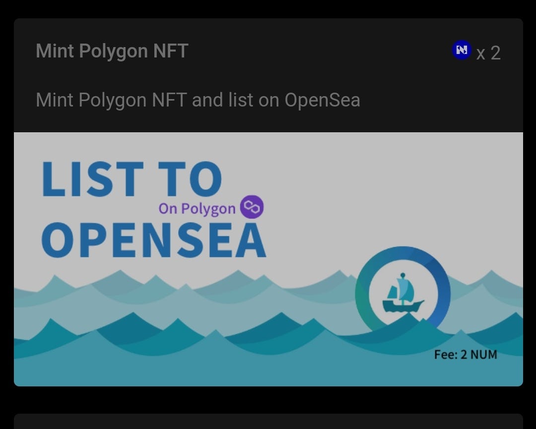 How to list your captures on Opensea on polygon chain using Capture app |  by Egbe Galason | Medium