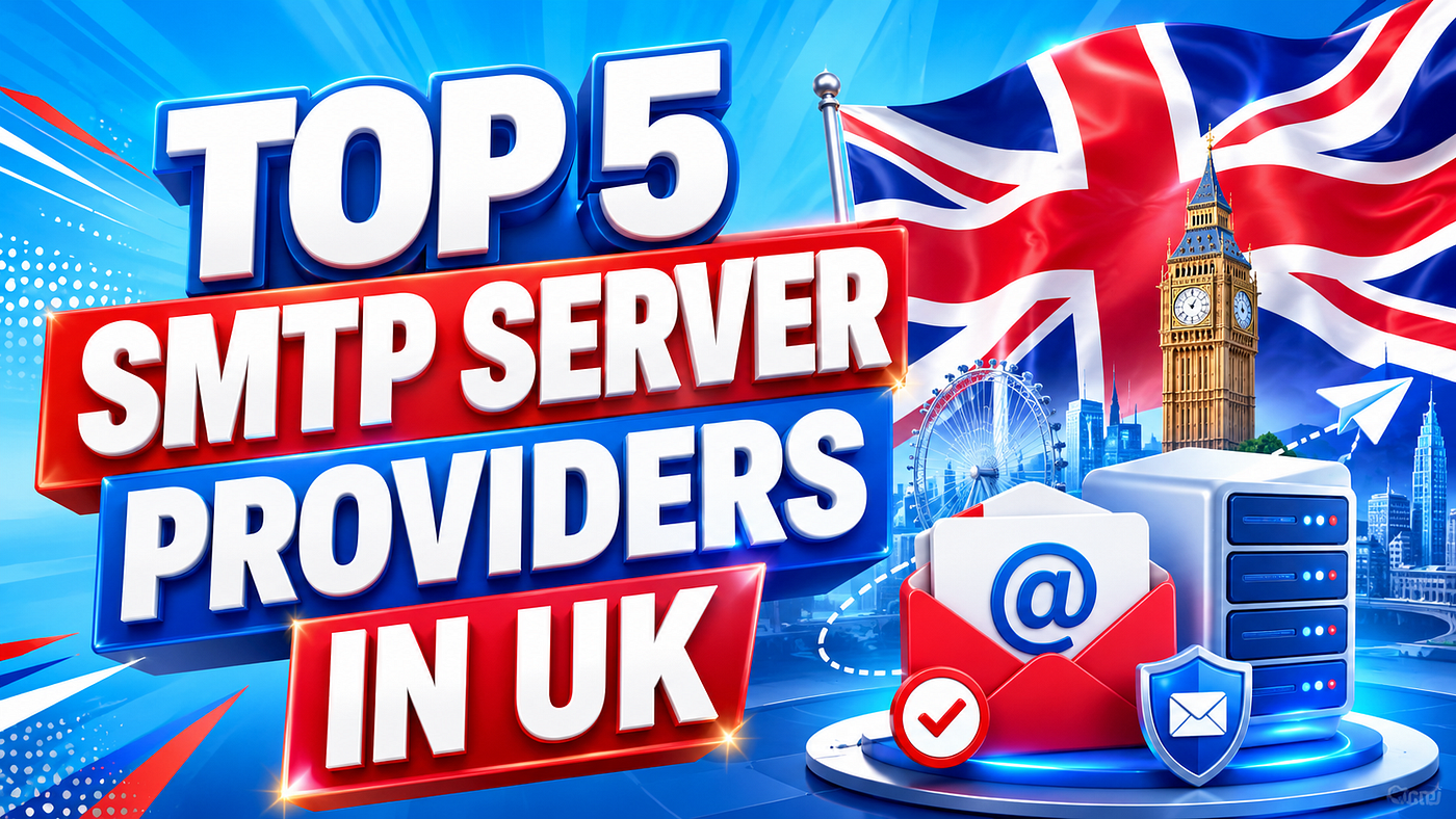 Top 5 SMTP Server Providers in UK