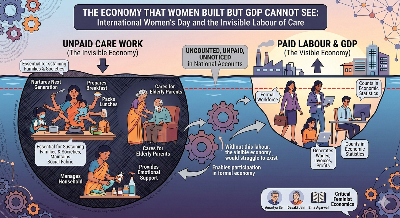 The Economy that Women Built but GDP cannot See
