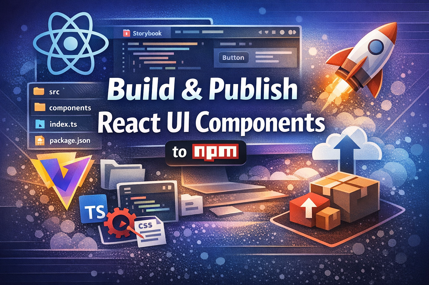 I Built a React UI Component Library Template for Fast npm Publishing
