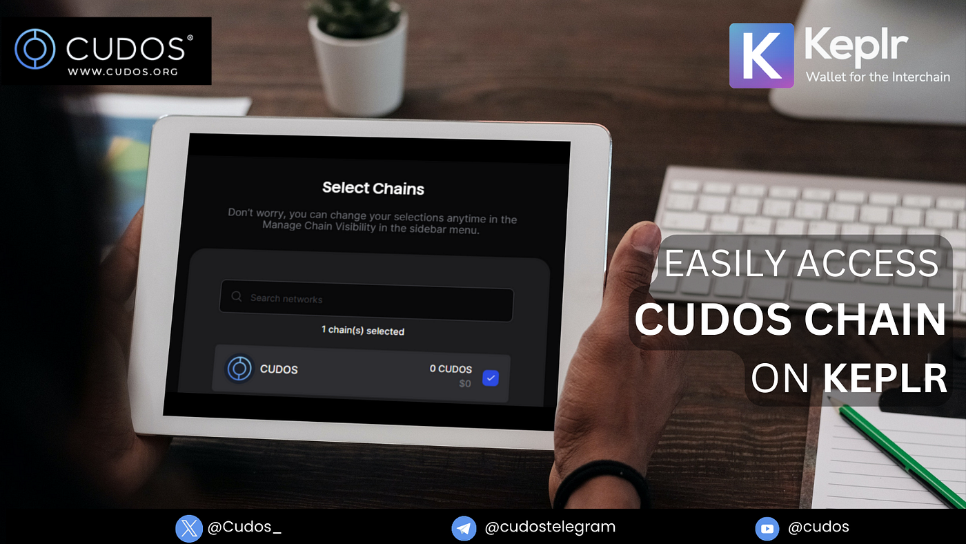 CUDOS Blockchain now Recognized in Keplr wallet, Relevance to User  Experience. | by Crypto Chief 🔥🔥 | Medium
