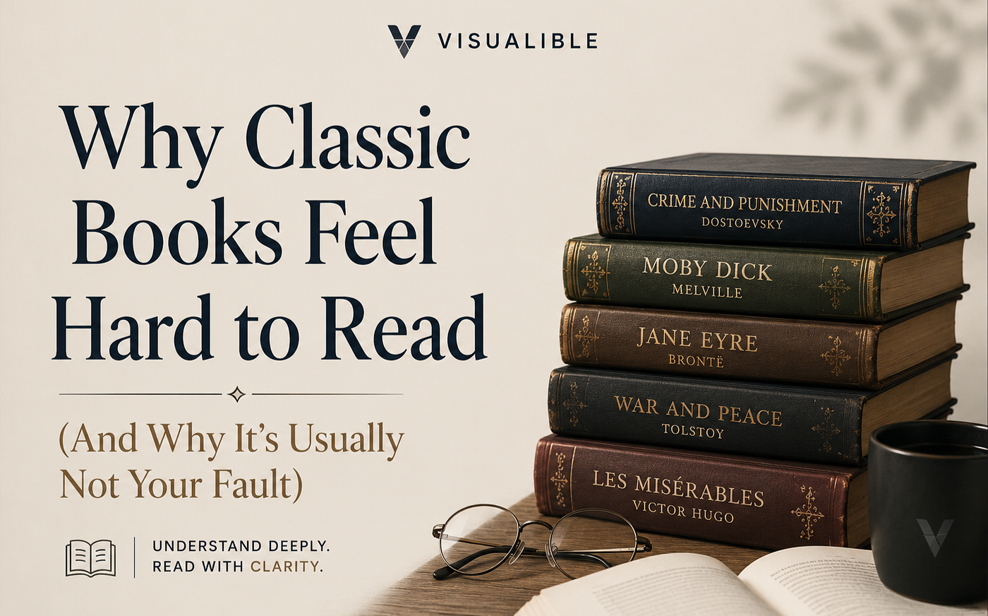 Why Classic Books Feel Hard to Read(And Why It’s Usually Not Your Fault)