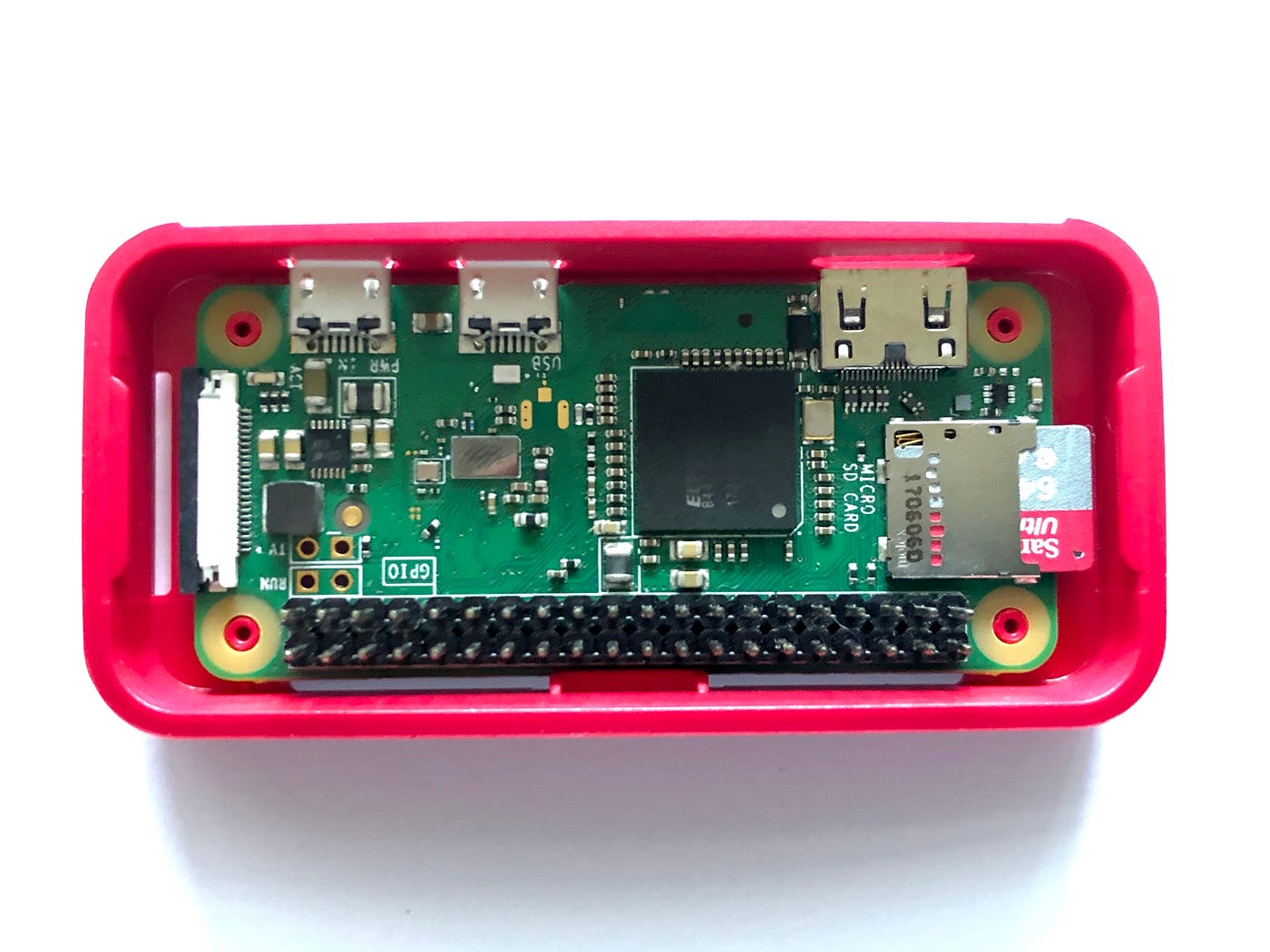How to run Raspberry Pi Zero by a micro-USB cable and a Mac