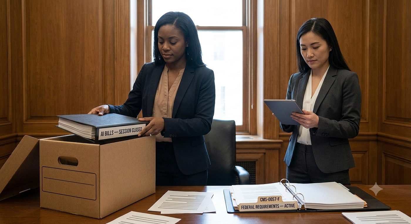 Wisconsin Killed Every AI Bill This Session — Here’s What Still Regulates Your Prior Auth AI