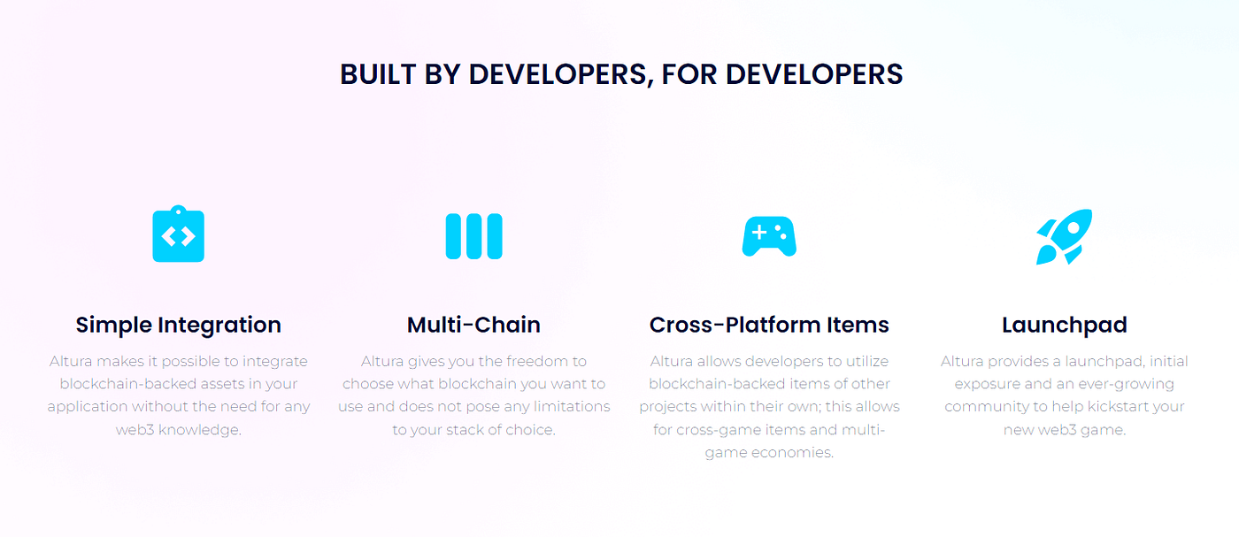 Altura — The Web3 Platform for Game Developers | by Crypto Hub | Coinmonks  | Medium