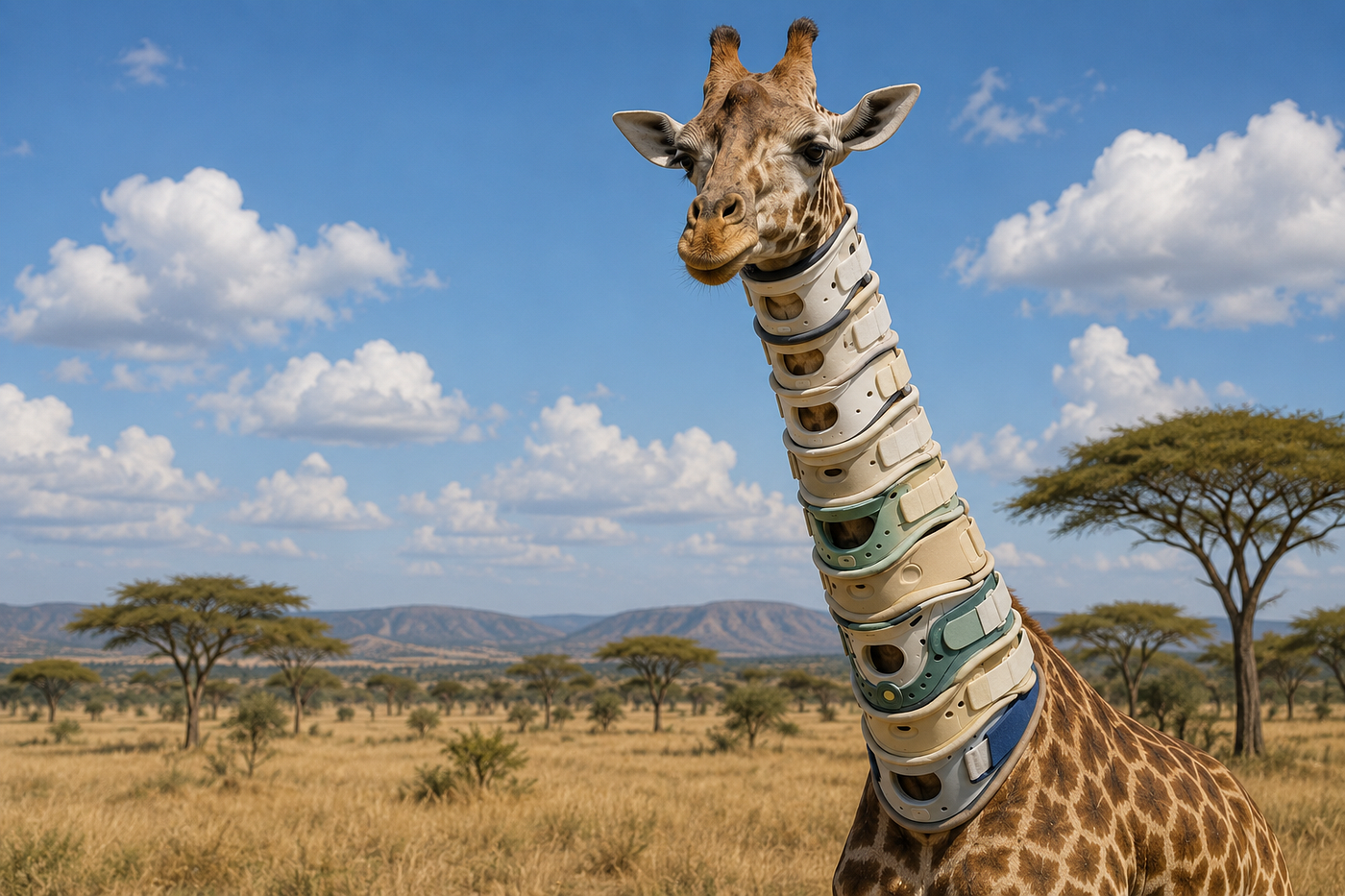Ginger the Giraffe’s Painful Day