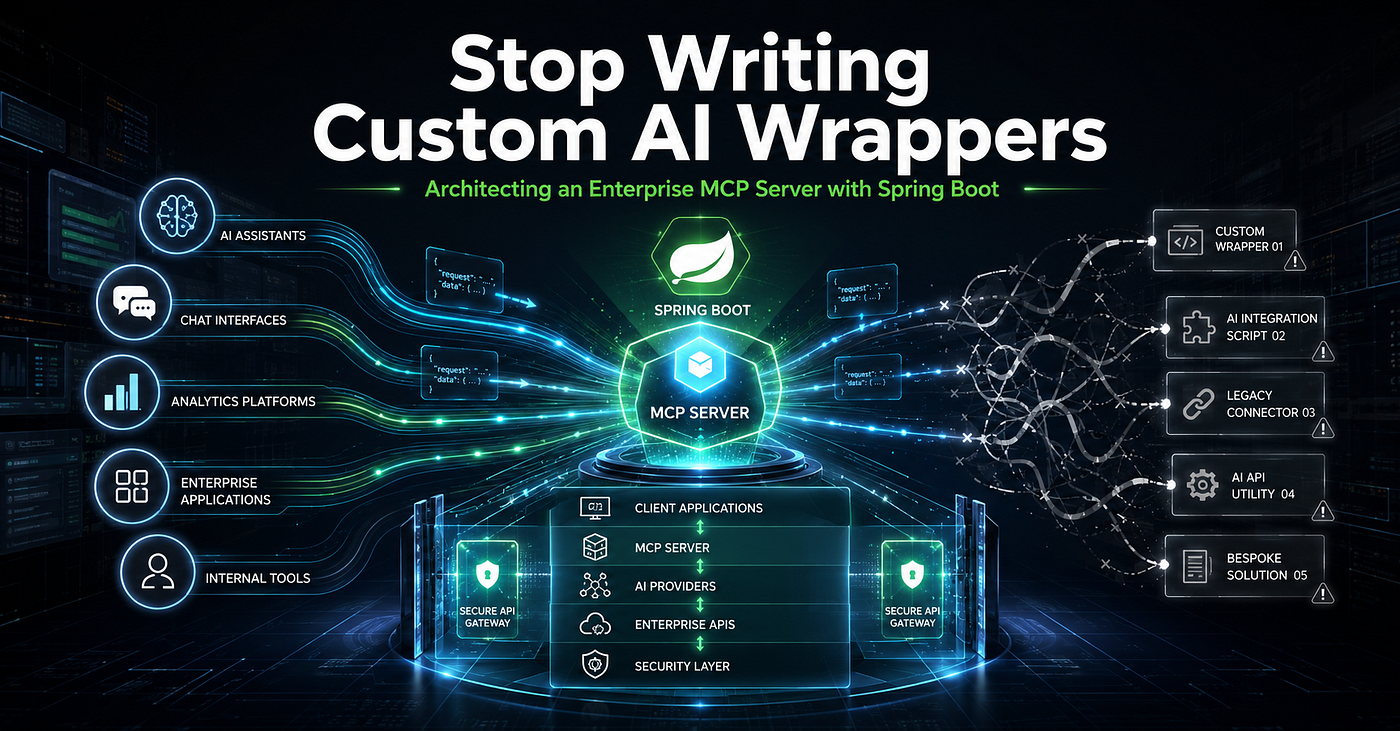Stop Writing Custom AI Wrappers: Architecting an Enterprise MCP Server with Spring Boot