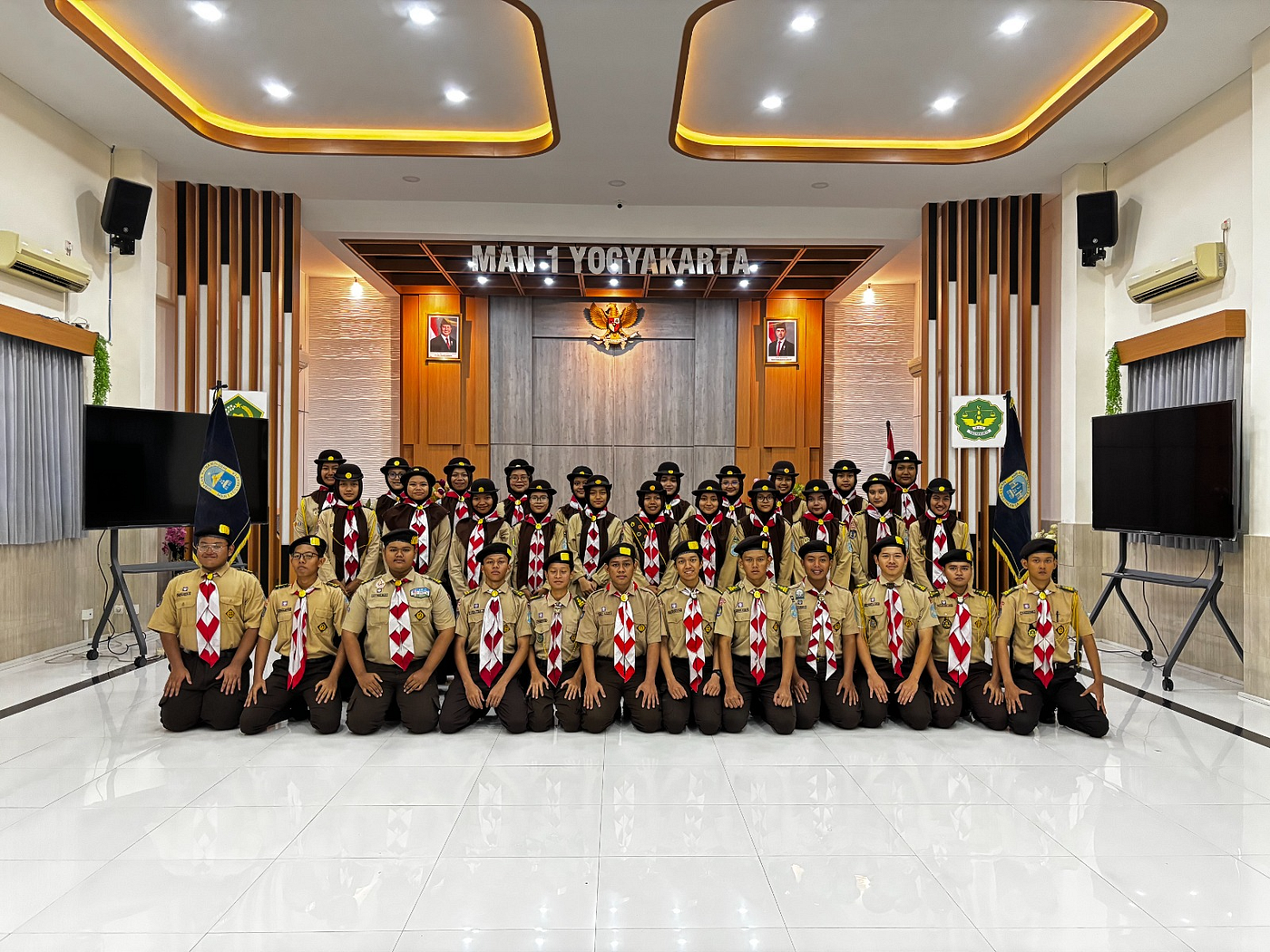 MAN 1 Yogyakarta Scouts Strengthen Preparation for Tamu Ambalan