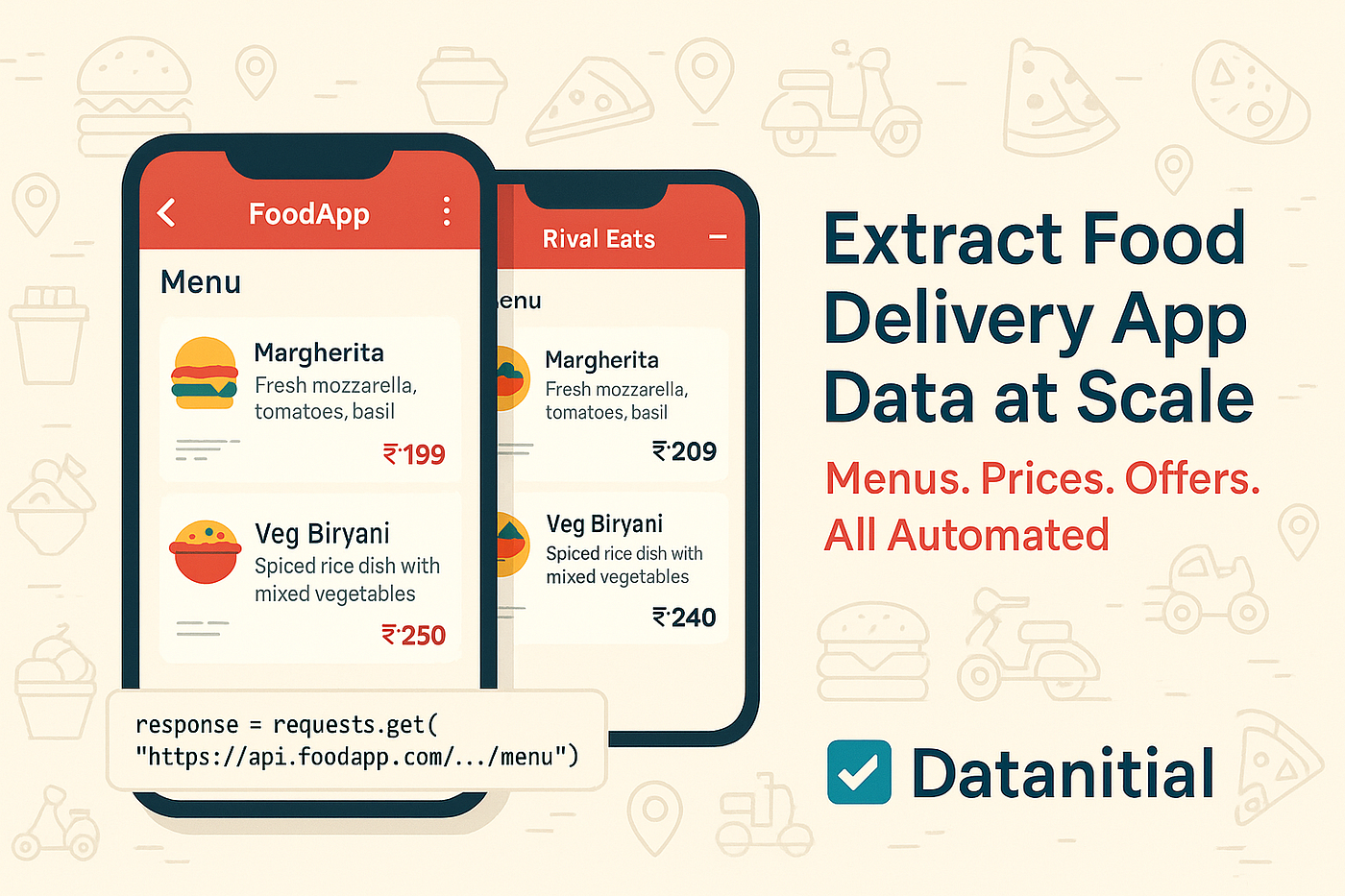 🍔 Scraping Menus & Prices from Food Delivery Apps: What Chains Can Learn