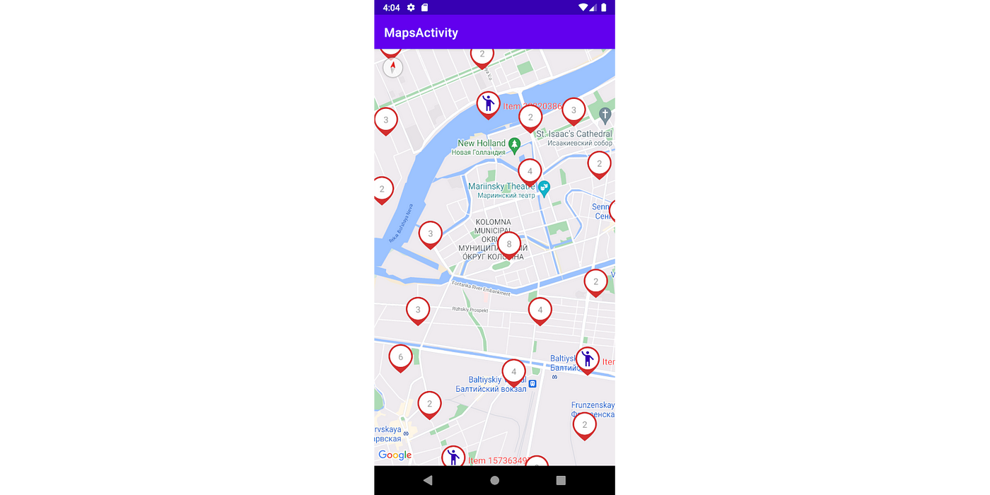 android - Google Maps Cluster Item Marker Icon with Picasso - Stack Overflow