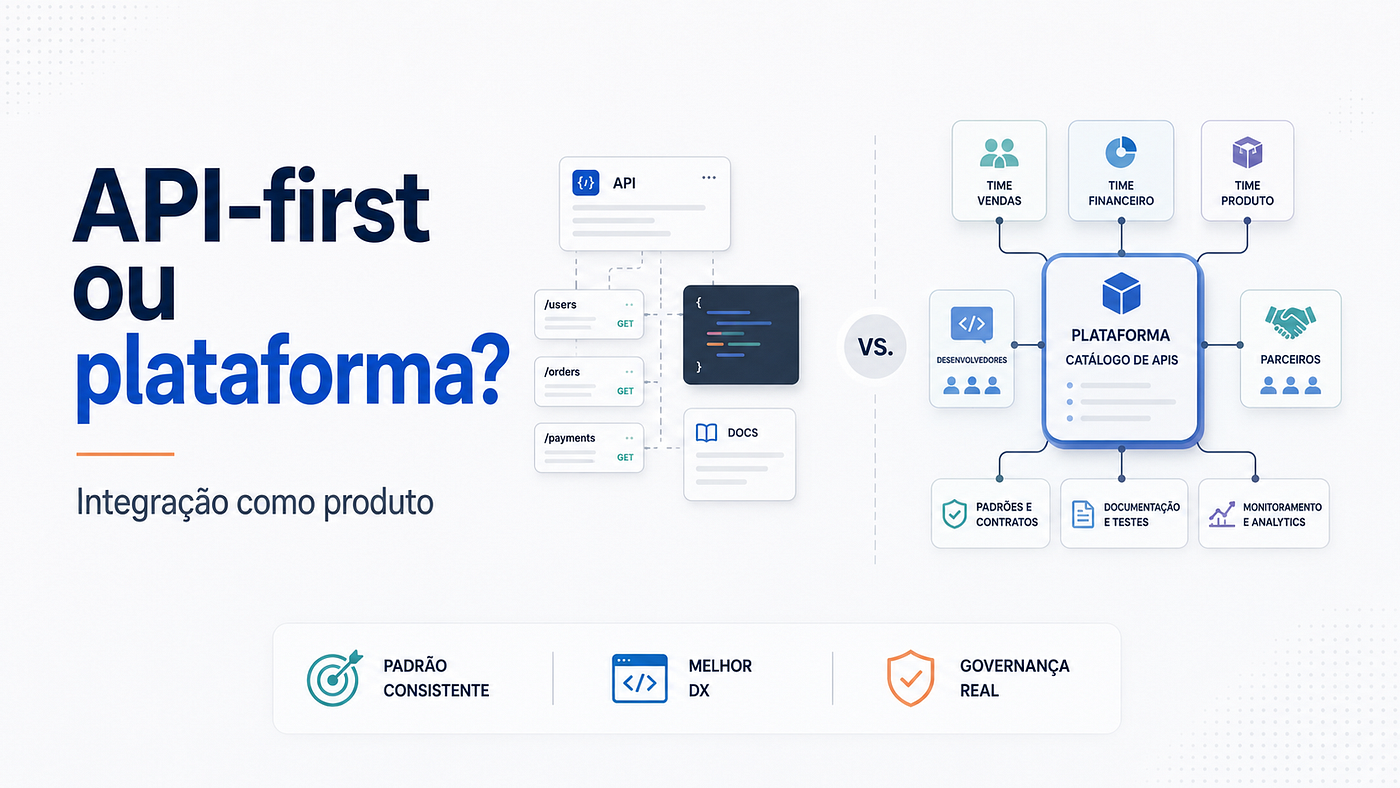 API-first morreu? O que muda quando integração vira produto de plataforma