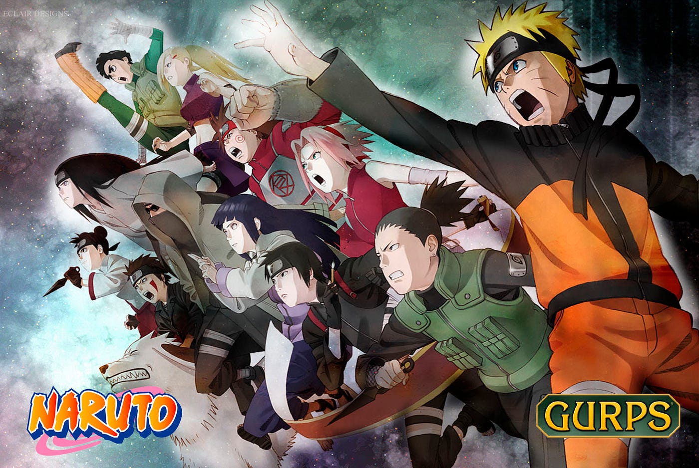 TODAS AS VILAS NINJAS E PAISES DE NARUTO 