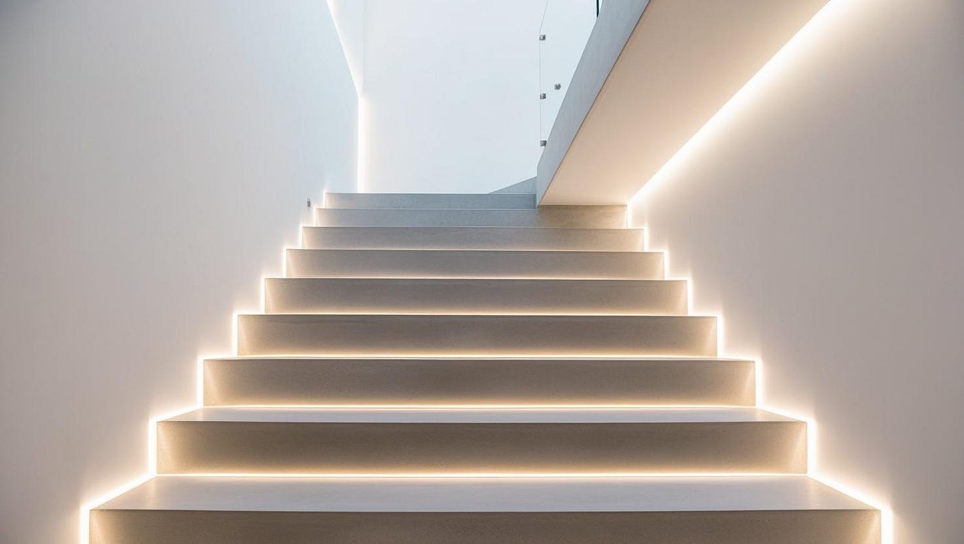 Iluminação de Escadas: Guia Completo para Ambientes Seguros e Elegantes