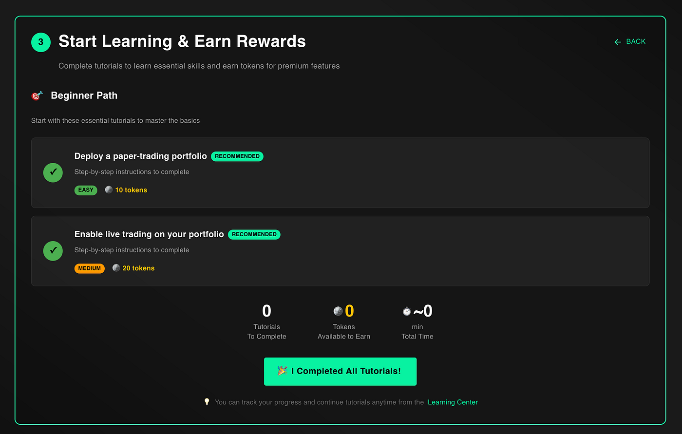 How to launch an algorithmic trading strategy with a single button?