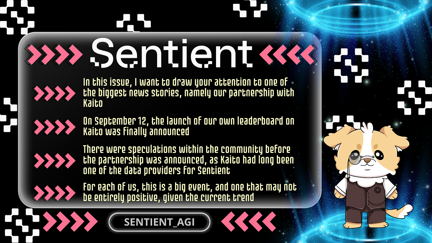 Launch of Sentient leaderboard on Kaito and community emotions | by  simpletox | Medium