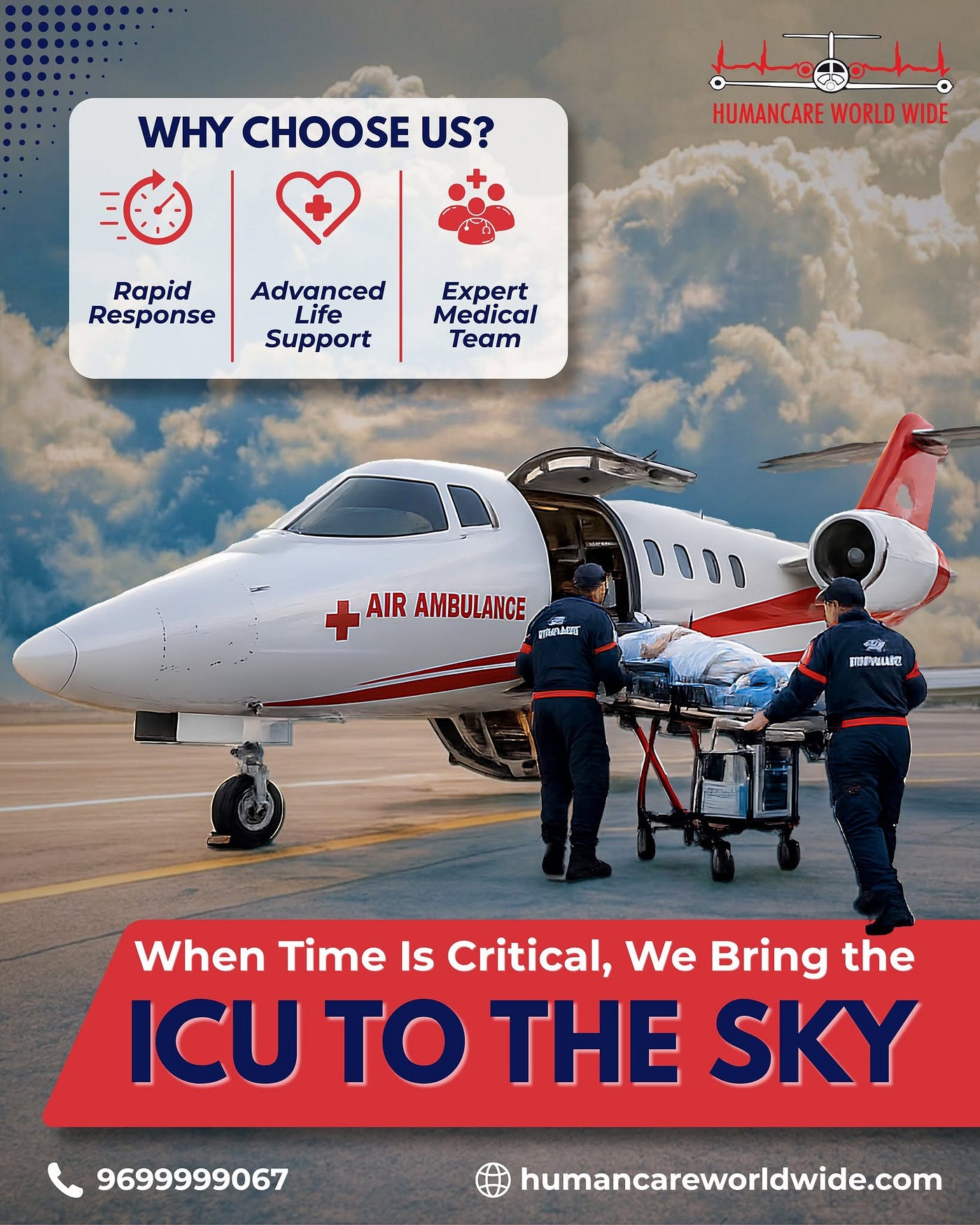 Air Ambulance UAE: Fast, Safe & Reliable Emergency Medical Transport Services