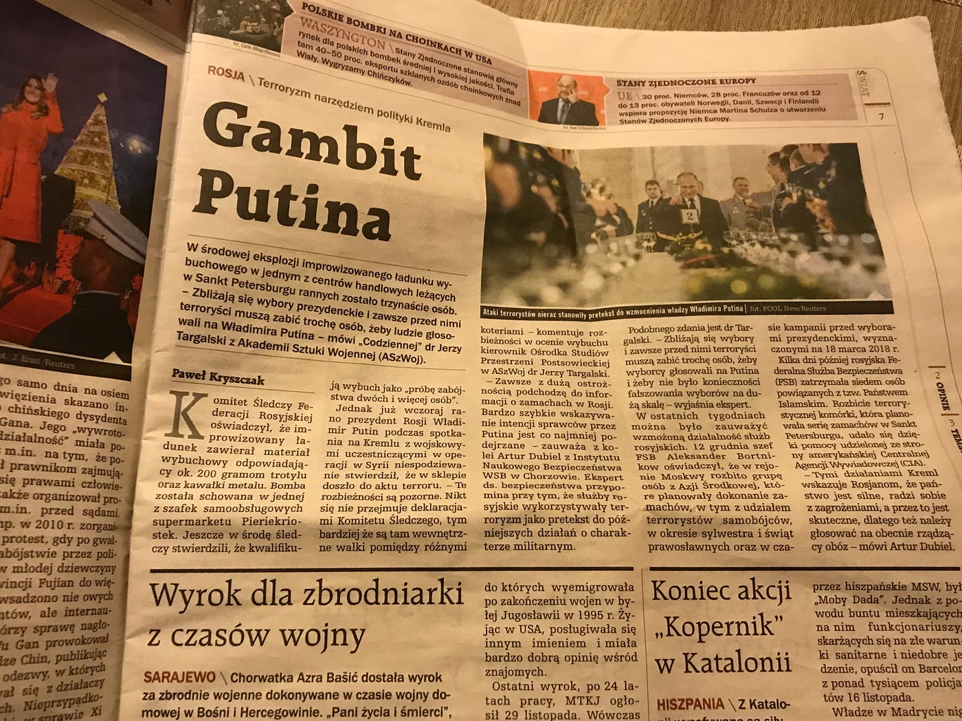 Moje komentarze w Gazecie Polskiej Codziennie