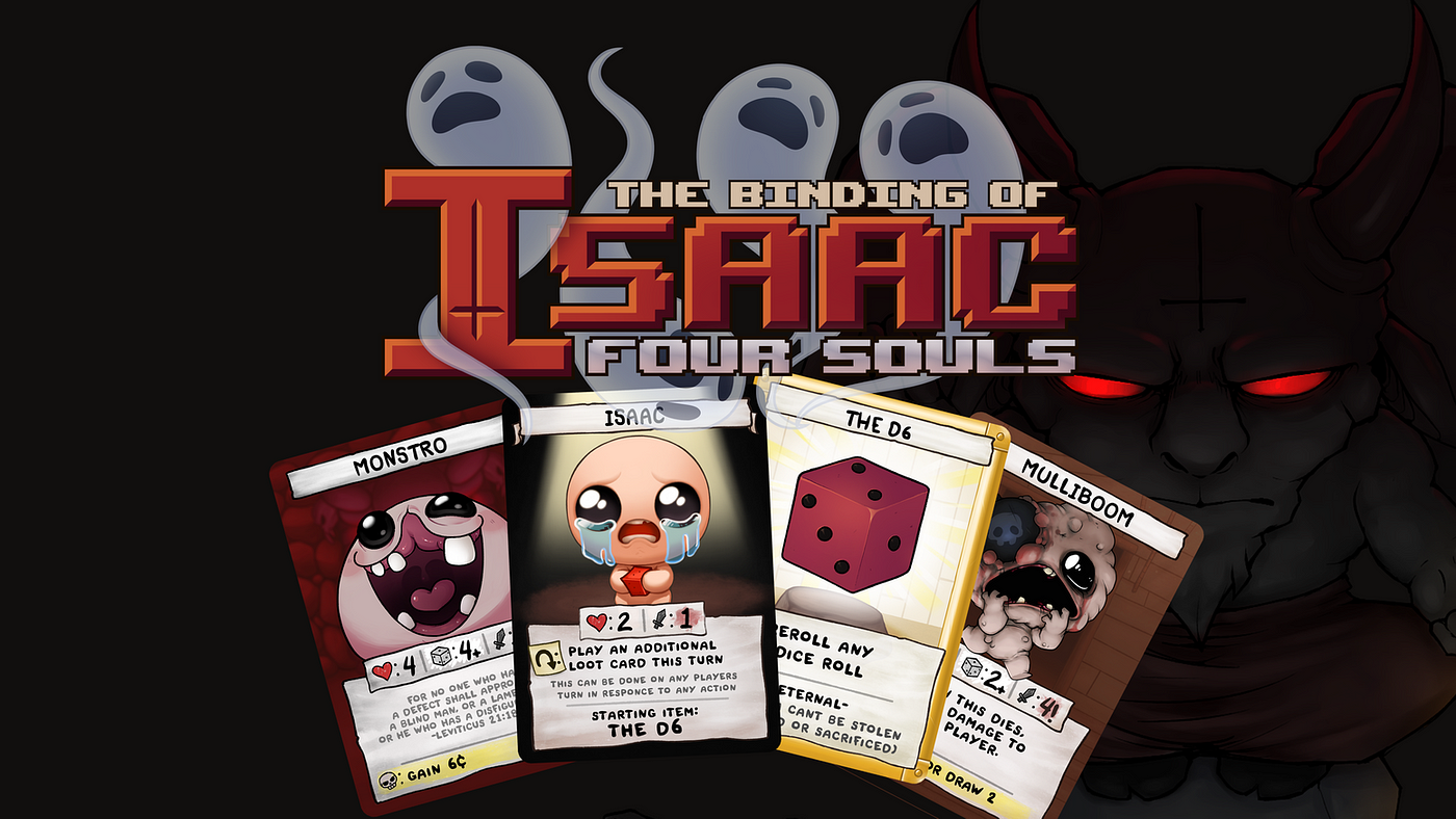 The Binding of Isaac: Four Souls. Boardgame Lab | by Jacob Tran | Medium