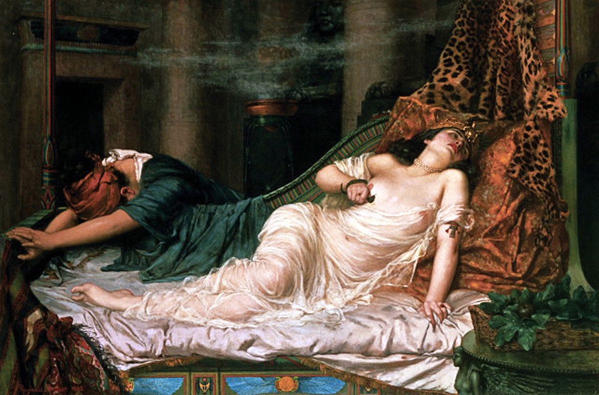Cleopatra fellatio