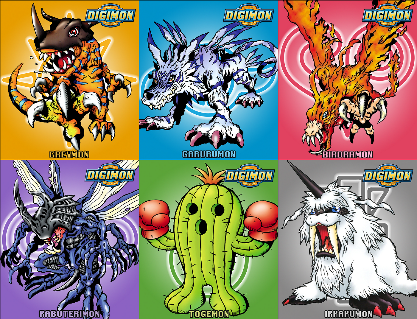 Digimons are trap, Digimon