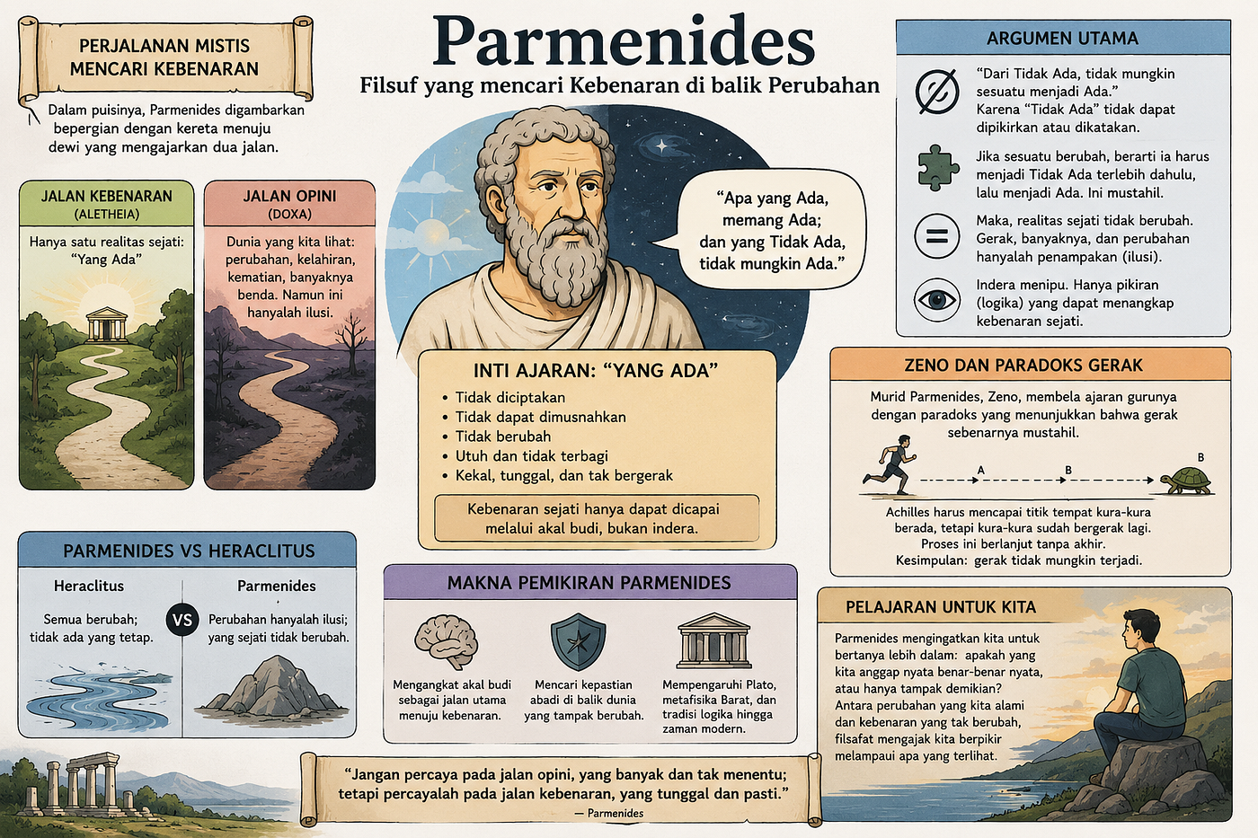 The History of Western Philosophy - Parmenides