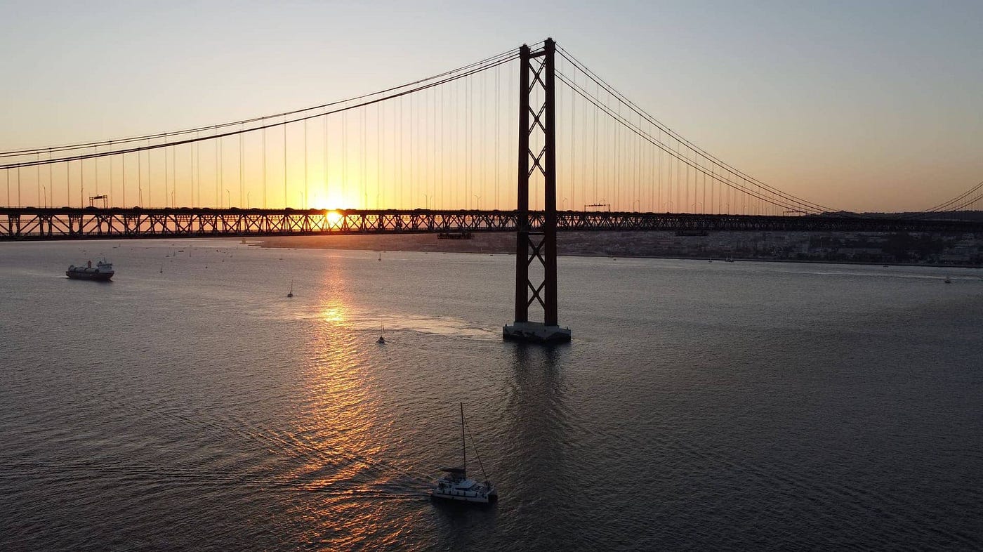 The Best Sunset in Lisbon Isn’t From a Rooftop — It’s From the River
