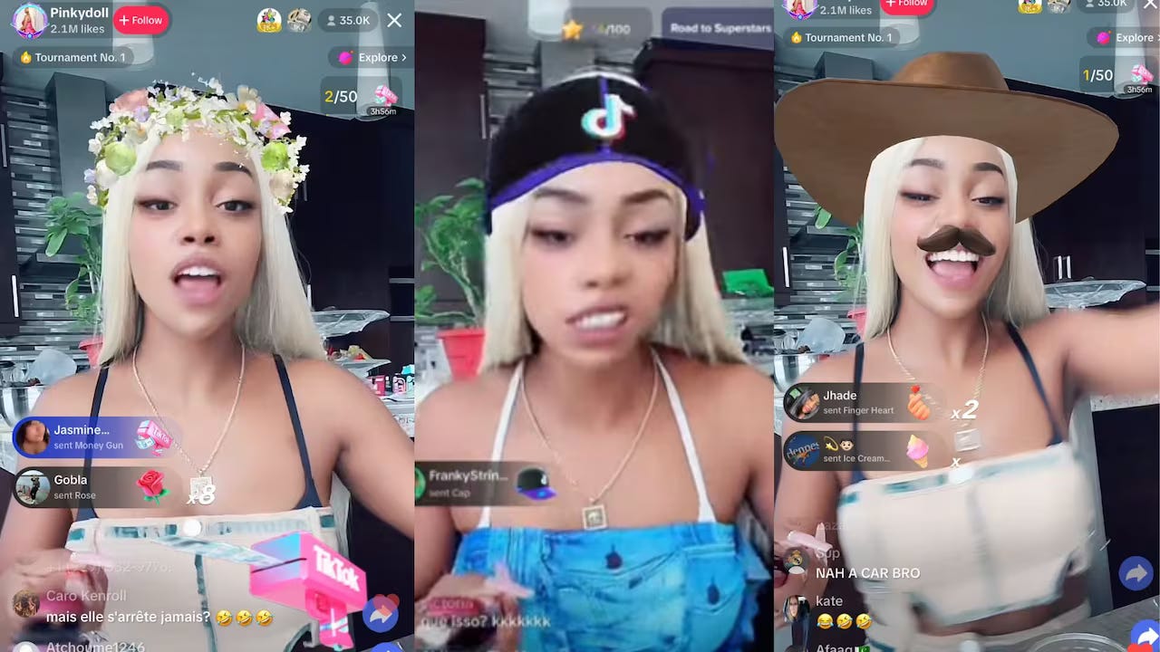 This s**t is f**king disturbing - Streaming community reacts to ExtraEmily  doing the viral TikTok NPC trend