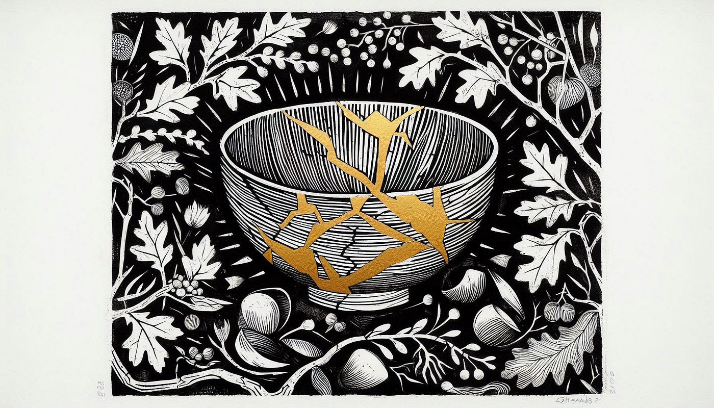 Bioregional kintsugi: mending the cracks in a fractured world