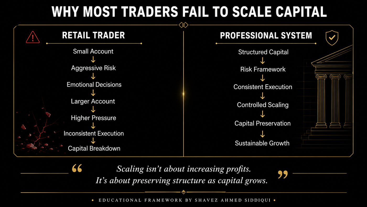 Why Do Most Traders Fail to Scale Trading Capital While Professional Trading Systems Keep Growing?