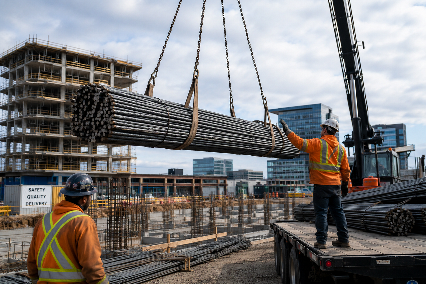 Coordinating Reinforcing Steel Supply for Ontario Construction Projects