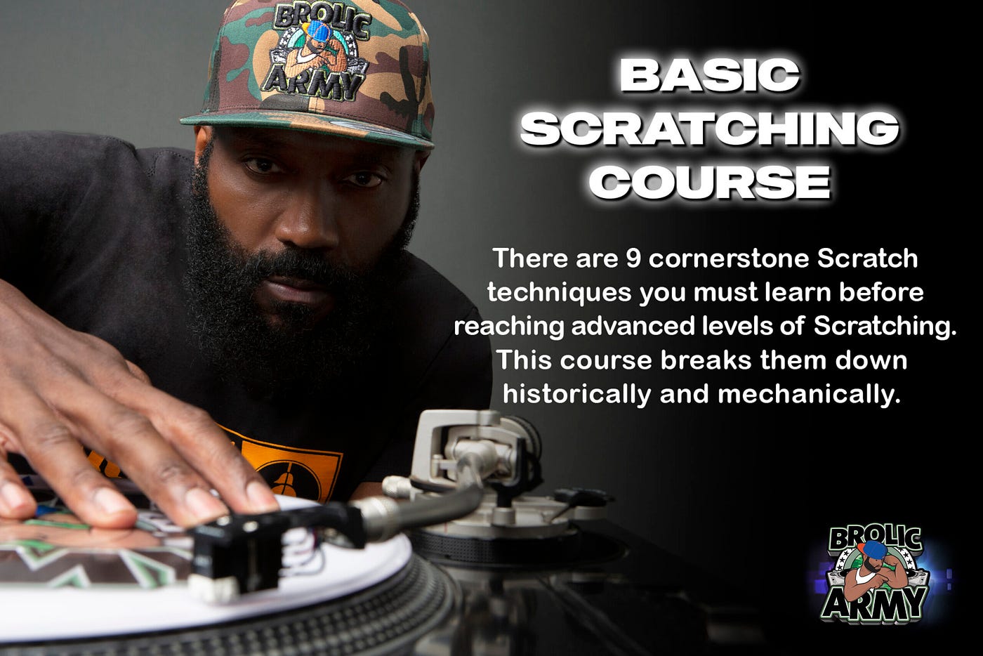 Basic Scratching Course With DJ Rob Swift