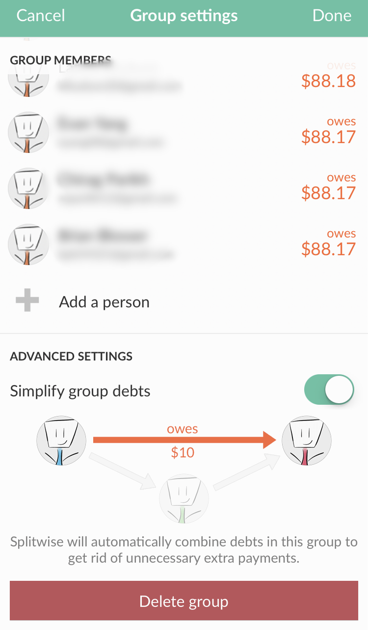 Splitwise  Add A Feature