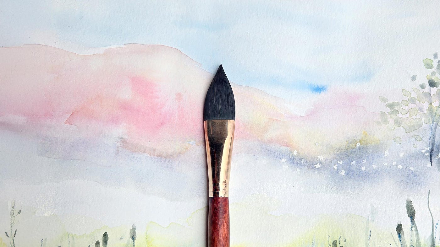 Say it with me: Princeton Neptune Oval Wash brush (3/4”)