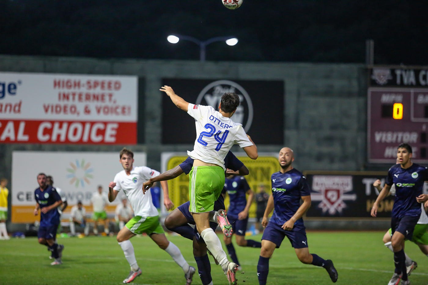 Otters Battle to 1–1 Road Draw Against Wake FC