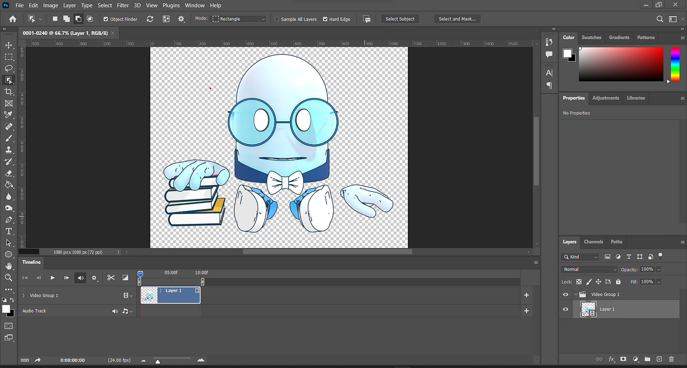 Create Transparent GIFs with Blender + Adobe Photoshop