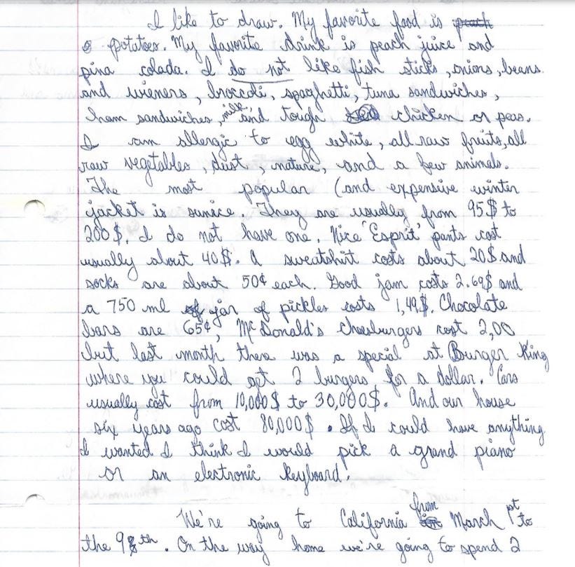 Time Capsule Letter. From eleven-year-old me (1990) to… | by Jill Mersereau  | Medium