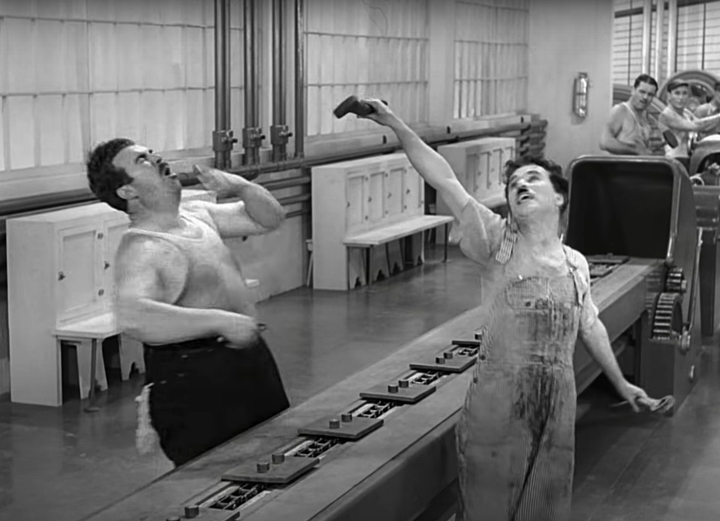 In 1936, Charlie Chaplin Got Swallowed by a Factory Machine (and