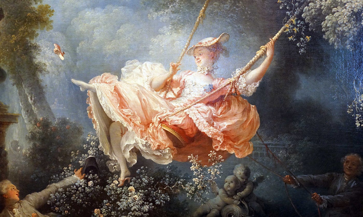 A Close Reading of The Swing’s Thematic Paradox: Innocence and Experience